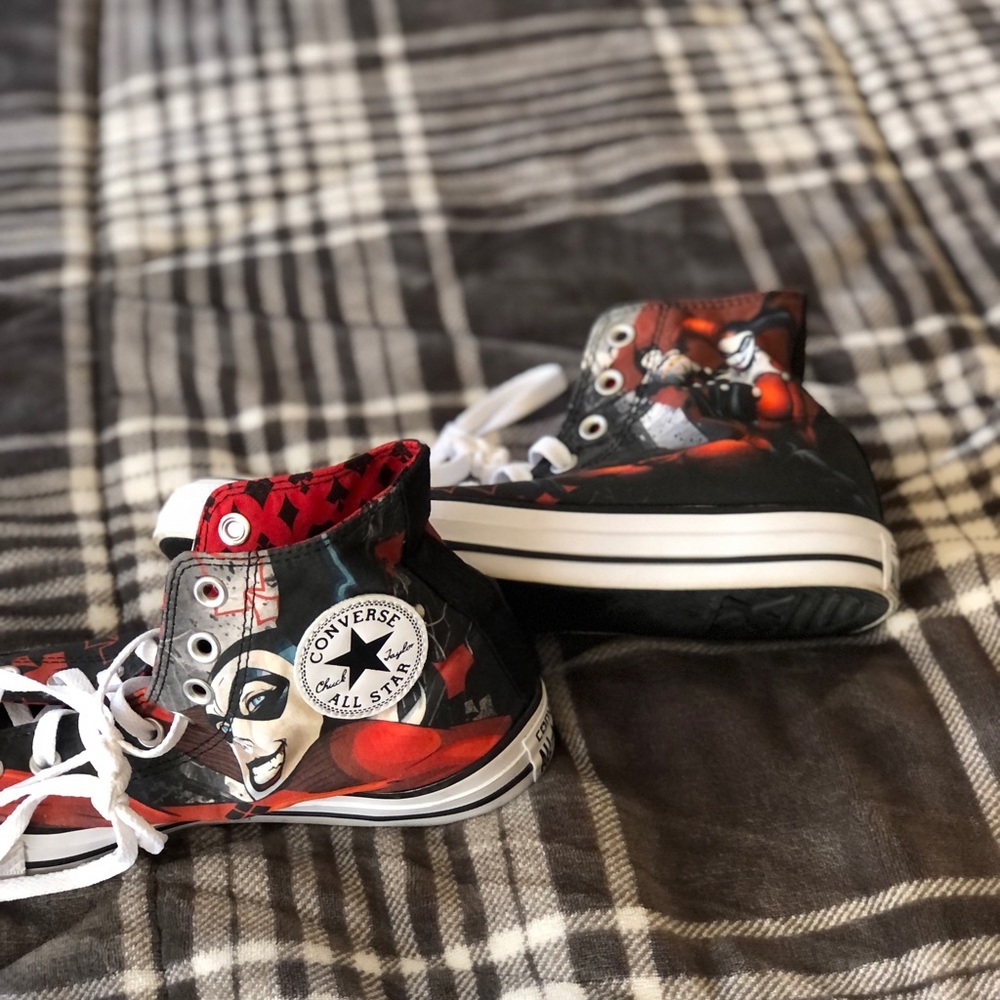 Converse All Star Chuck Taylor Harley Quinn Shoes